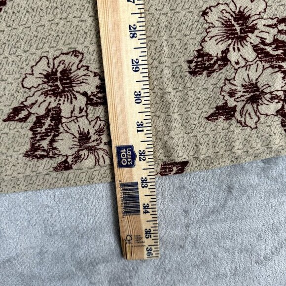 Chaps Ralph Lauren Mens XXL Hawaiian Shirt Floral Polo All Over Print Beach - Picture 3 of 5